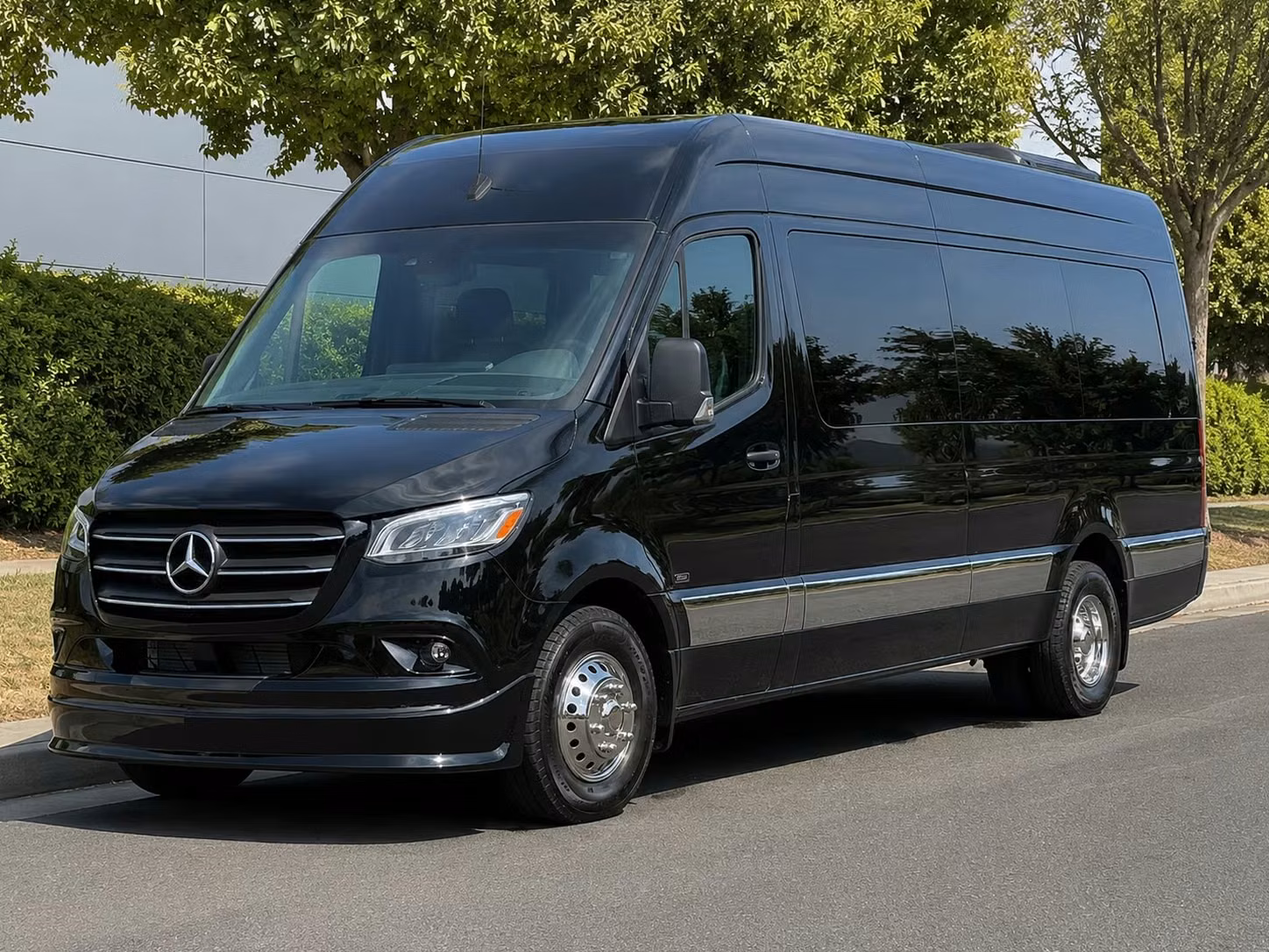 sprinter van with driver