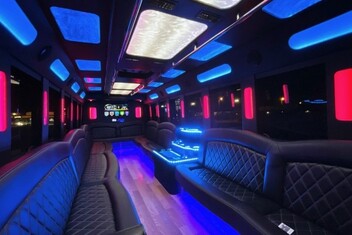 Tulsa Limousine Bus Interior