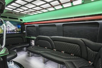 Tulsa Sprinter Party Bus Interior